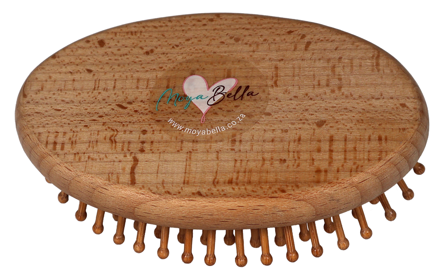 Bamboo Brush Oval