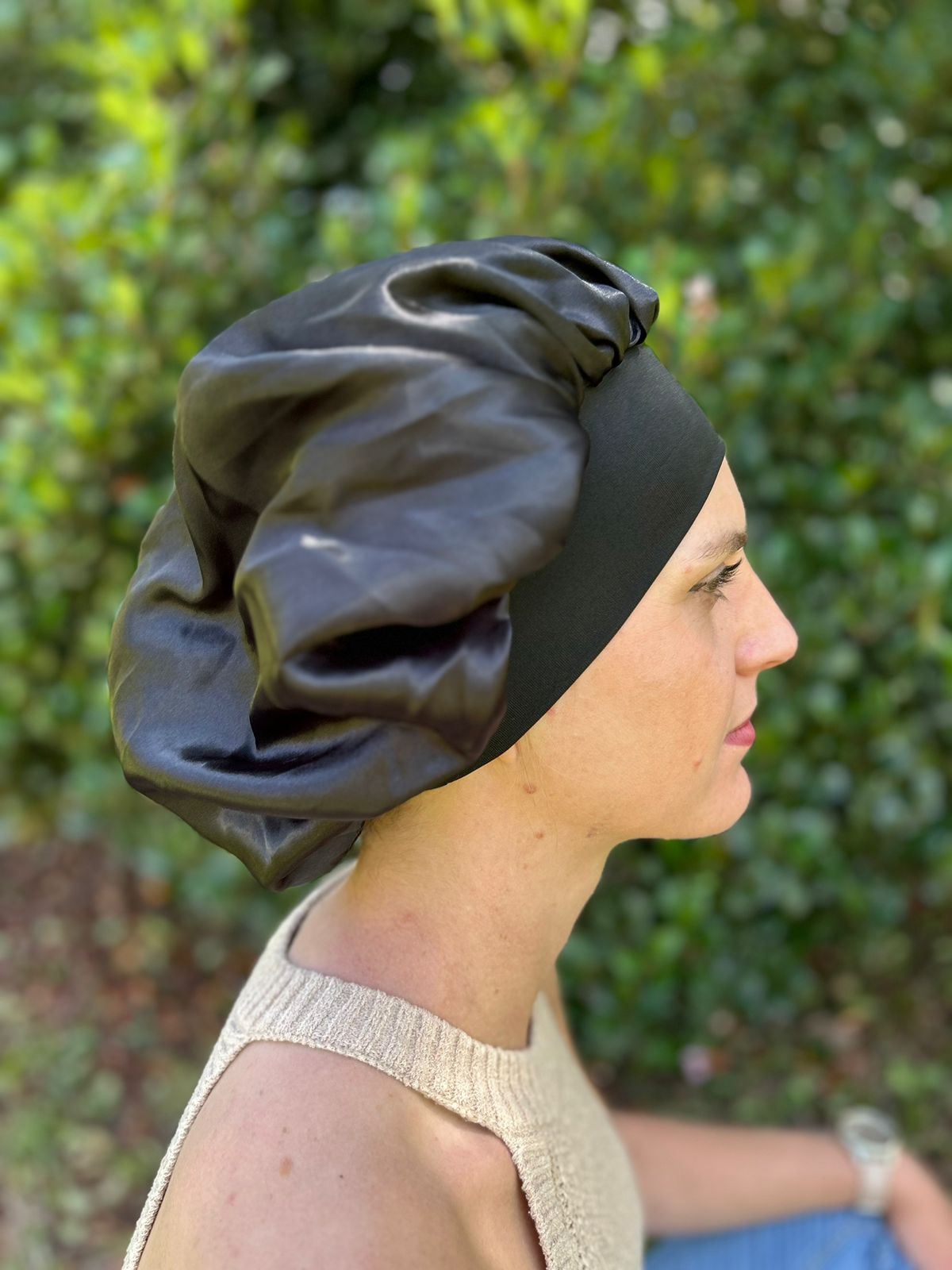 Satin Sleep Bonnet