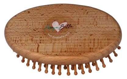 Bamboo Brush Oval